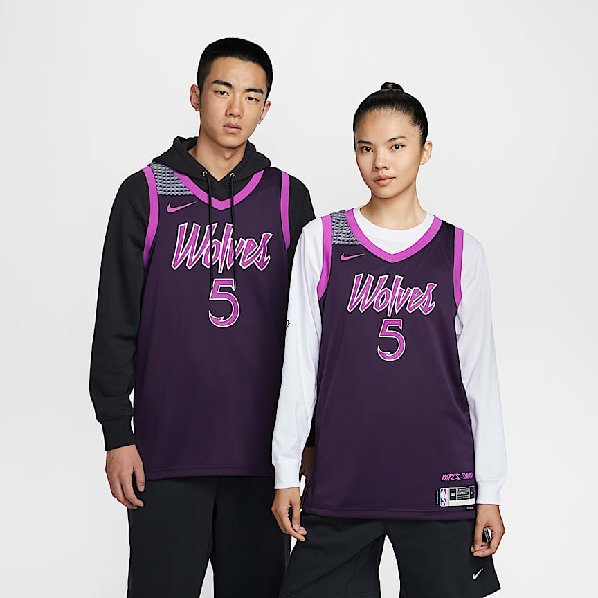 Anthony Edwards Minnesota Timberwolves City Edition Men's Nike Dri